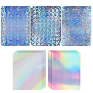 Koala Holographic Sticker Paper Glossy Waterproof Vinyl Inkjet + Laser 20PK Mix - Picture 1 of 12