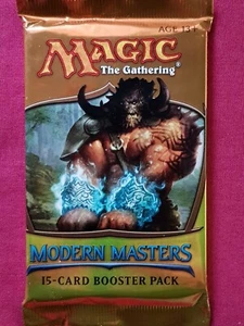Magic The Gathering MODERN MASTERS 2013 MMA New Sealed Booster Pack MTG - Picture 1 of 4