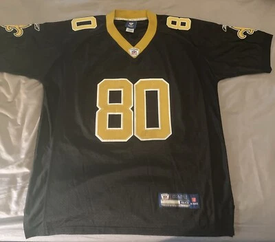 CAMISETA REEBOK ON FIELD EQUIPO NFL NEW ORLEANS SAINTS JIMMY GRAHAM #80 TALLA 50 L Foto 1 de 4