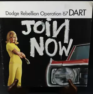 Catalogo brochure vendita Dodge Dart GT 270 1967 originale - Foto 1 di 6