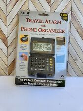 Seiko Instruments Df-4011 Travel Alarm With Phone Organizer