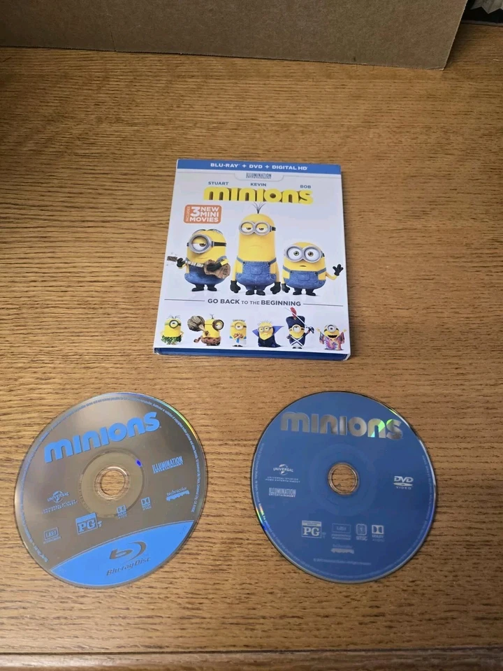 Kids Minions Blu Ray And Dvd Combo Dvd Set  - Image 1 of 1