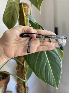 Armani Exchange Eyeglasses Frame AX1005 6000 52-16-140 Half Rim FRAMES - Picture 1 of 9