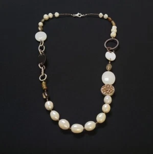 Silpada Sterling Silver Pearl Drop Necklace - Picture 1 of 6