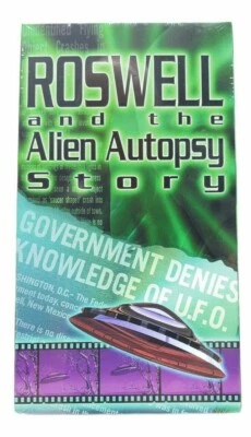 ROSWELL And The ALIEN AUTOPSY STORY VHS, Brand New/Sealed - Image 1 of 4
