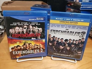 The Expendables / The Expendables 2 / Expendables 3 (Blu-ray, 2017) - Picture 1 of 4