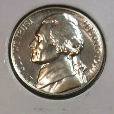 1956 Jefferson Nickel  P - Proof - Image 1 of 2
