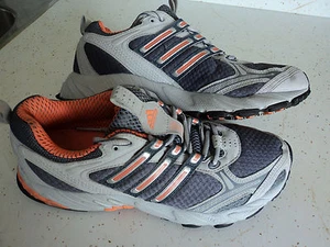 Sz US 7 * Womens Adidas Nova Adiprene Shoes Running Gray Training Jogging - Picture 1 of 6