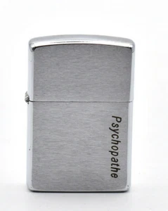 Zippo Psychopathe Zippo Lighter Bradford USA - Afbeelding 1 van 6
