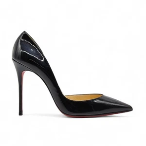 Christian Louboutin Iriza Lackleder D’Orsay Pumps schwarz EU 40 US 9,5 - 945 $ - Bild 1 von 7
