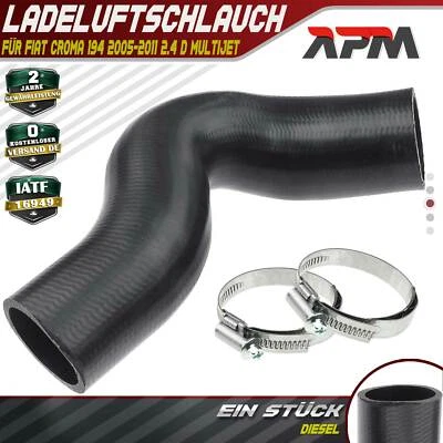 Tubo Intercooler Tubo Turbo Per Fiat Croma 194 2005-2011 2.4 D Multijet - Immagine 1 di 4