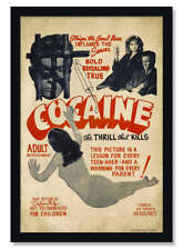 Vintage Cocaine Propaganda art print