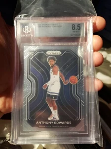 Anthony Edwards Wolves 2020-21 Panini Prizm RC Rookie #258 BGS 8.5 - Picture 1 of 1