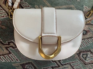 Charles and Keith Mini Gabine Bag in Oat Beige Ret $200+ - Picture 1 of 6