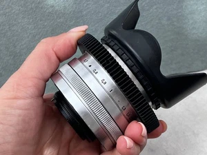 🎥Lente retrato Canon Helios plateada 44m 58mm f2 montaje M42 servicio profesional - Imagen 1 de 24