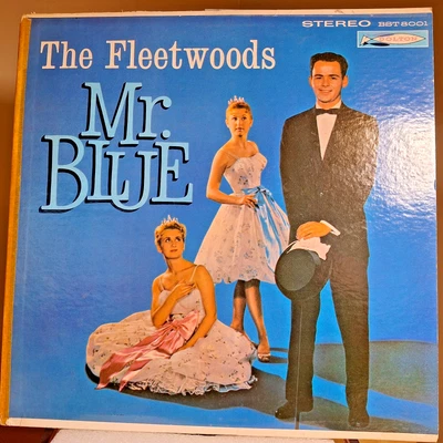 THE FLEETWOODS "Mr. Blue" Dolton BST5001 Excellent Stereo PROMO White Label 1959 - Image 1 of 4