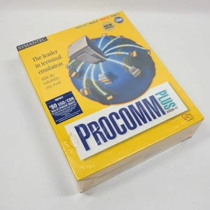 Symantec Procomm Plus Version 4.8 Terminal Emulation Software New Sealed Box PC - Picture 1 of 7