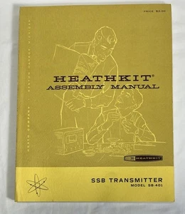 Heathkit SB-401 Original Manual Assembly SSB Transmitter - Zdjęcie 1 z 5