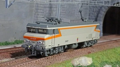 Jouef HJ2369S Locomotive électrique CC 6512, SNCF, livré Béton, digital sonore - Photo 1/4