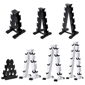 Dumbbells Rack Weight Storage Rack A-Frame Weight Stand Barbell Storage 3-5 Tier - Picture 1 of 17