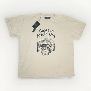 Afield Out Outdoor Chateau Graphic Tee Cream Large - Picture 1 of 7