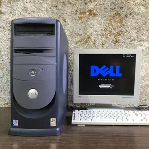 Dell Dimension 8200 Pentium 4 1.80GHz 256MB RAM No HDD (Retro Gaming PC) - Picture 1 of 9