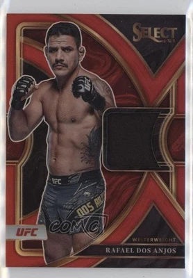 2023 Panini Select UFC Selective Swatches Red Prizm /99 Rafael dos Anjos #SS-RDA - Image 1 of 2