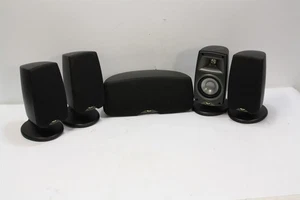 Klipsch QUINTET III Black Home Theater Speaker System Set of 4/TESTED - Picture 1 of 8