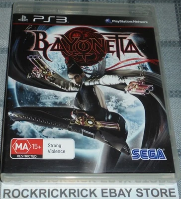 PLAYSTATION 3 GAME BAYONETTA INCLUDES MANUAL PAL 2009 SEGA - Image 1 of 3