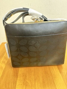 New Orla Kiely leather Stem Iris Bag - Picture 1 of 11