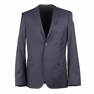 J. Lindeberg Gray 'Hopper Dressed' Wool Blazer Slim 40L (fits 38) Sport Coat NWT - Picture 1 of 11