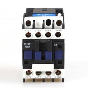 Contactor de CA Chint Serie CJX2-0901 24V 36V 110V 220V 380V Marca Envío Gratis - Imagen 1 de 3