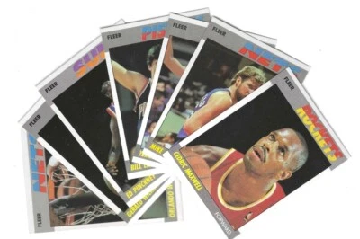 1987-88 FLEER BASKETBALL CARD SINGLES  $1.00 EACH w/Discount **$3.00 MINIMIMUM** - Image 1 of 4