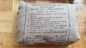 EJÉRCITO DEL PUEBLO YUGOSLAVO EJÉRCITO MILITAR PRIMER BANADGE MILITAR JNA - Imagen 1 de 2