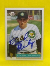 Reynol Mendoza 1994 Fleer Excel #193 Kane County Cougars (PERSONAL AUTOGRAPH)