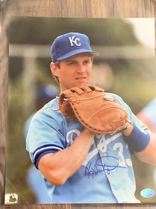 Kevin Seitzer Kansas City Royals Signed 8x10 Glossy Photo COA MLB Baseball - Picture 1 of 4