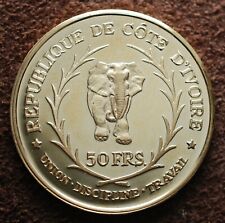 1966 Cote D'Ivoire Proof Gold Proof Boigny President