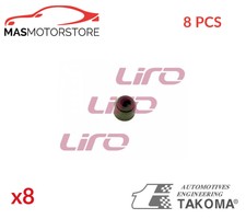 VALVE SHAFT GASKET SET TAKOMA HE19-10-155 8PCS L NEW OE QUALITY