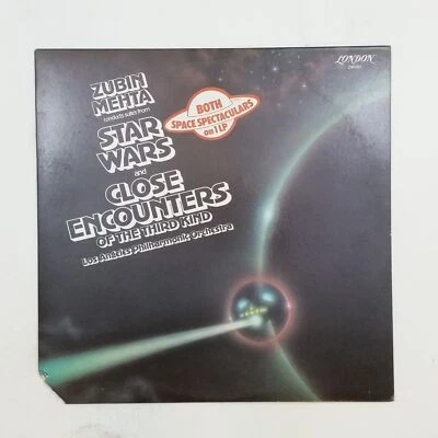 ZUBIN MEHTA Star Wars & Close Encounters ZM1001 LP Vinyl VG++ Cvr VG+ Hype CoSlv - Image 1 of 3