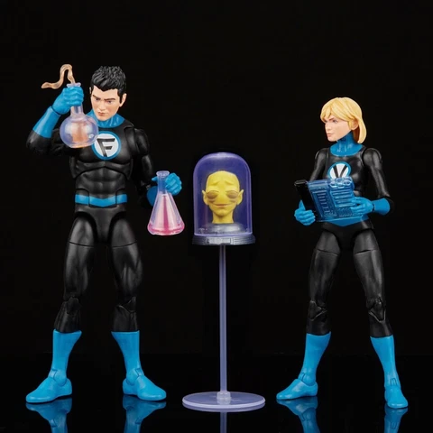 Marvel Legends Fantastic Four Franklin Richards and Valeria Action Figure Set Cover