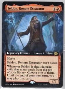 1x Feldon, Ronom Excavator *Extended Art* - The Brothers' War - Near Mint - Imagen 1 de 1