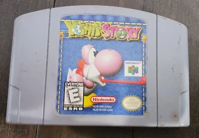 Yoshi's Story (NINTENDO 64, 1997) Game Cartridge Yoshis Story - Image 1 of 2