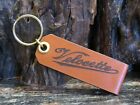 Velocette motorcycle leather key ring DOUBLE SIDED Key chain 2123