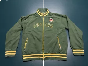 Dublin Ireland Point Zero Brand Men’s Full Zip Jacket Size Large - Picture 1 of 7