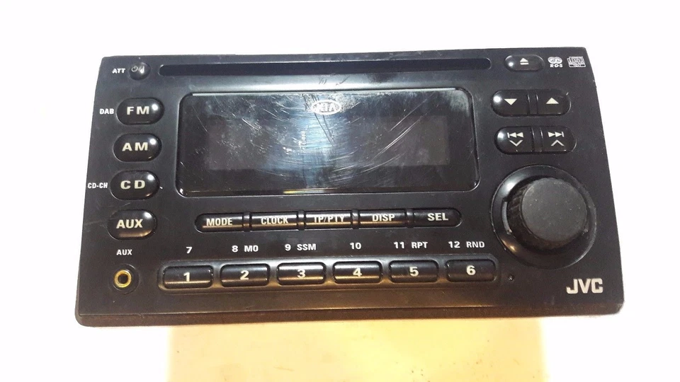 Radio CD KIA CARNIVAL 2008, KW-S601 JVC, Codice Potrebbe Essere Necessario - Immagine 1 di 4