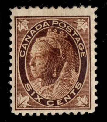   #71 Leaf 6c Canada mint well centered - Image 1 of 2