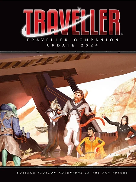Traveller RPG: Traveller Companion Update 2024 MGP40101 $49.99 Value - Image 1 of 1