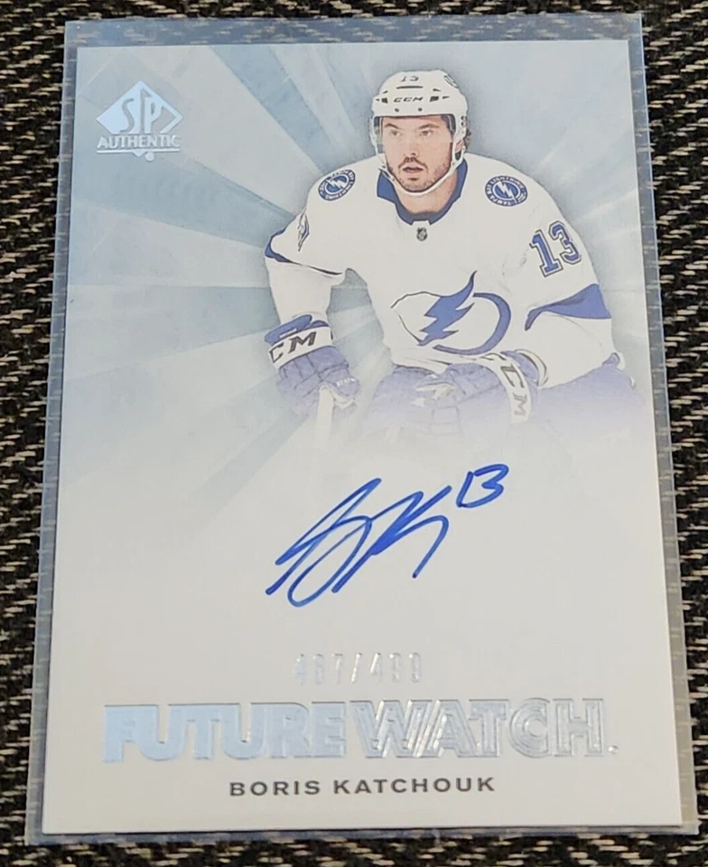 BORIS KATCHOUK - 2021-22 SP AUTHENTIC - FUTURE WATCH RETRO RC AUTO - #/499 - Image 1 of 1