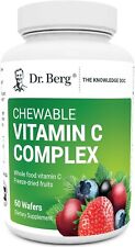 Complejo de vitamina C masticable, vitamina C 100% natural de solo 4 bayas