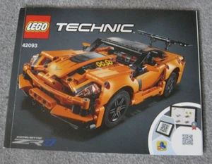 LEGO Technic Manual/Instructions - 42093 - Clean Unmarked Condition - w/o Blocks - Bild 1 von 3